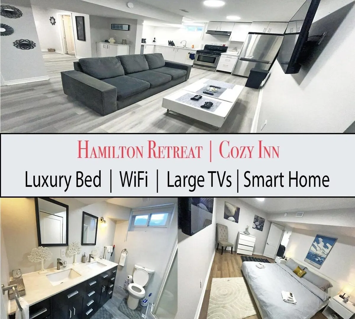 Hamilton Chic Retreat - Cozy Winter Getaway Apartment